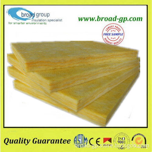 Heat Insulation High Density Glass Wool Board insulation